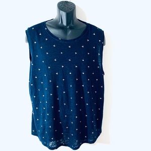 Joe Fresh | Knitted Crewneck Casual Sleeveless top